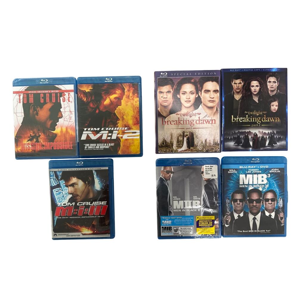 Blu-ray DVD Franchise Bundle (7 Movies)